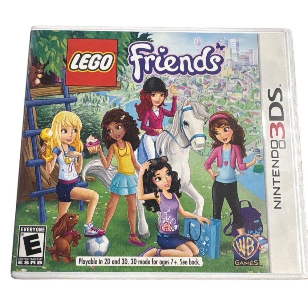 Lego Friends Nintendo 3DS Game  Explore Heartlake City & Choose Your Favorite Ac